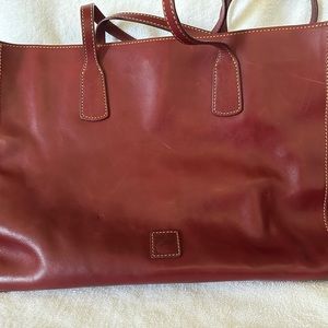 Dooney & Bourke gorgeous burgundy tote